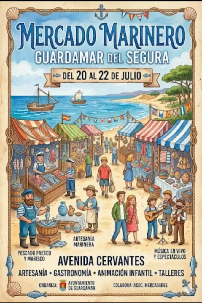 Mercado Marinero en Guardamar del Segura (Alicante) 2026