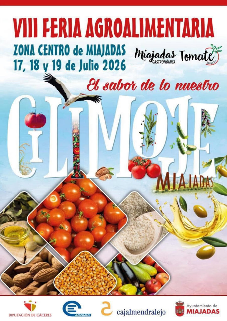 Feria Agroalimentaria «Cilimoje» de Miajadas (Cáceres) 2026