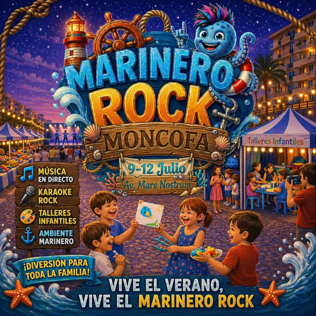 Mercado Marinero Rock en Moncofa (Castellón) 2026