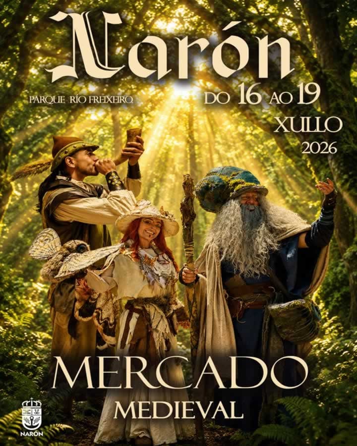 Mercado Medieval en Narón (A Coruña) 2026