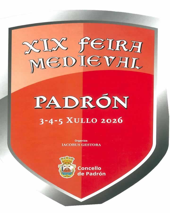 Mercado Medieval en Padrón (La Coruña) 2026