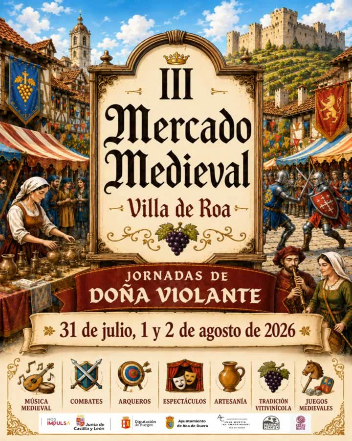 Mercado Medieval de Roa de Duero (Burgos) 2026
