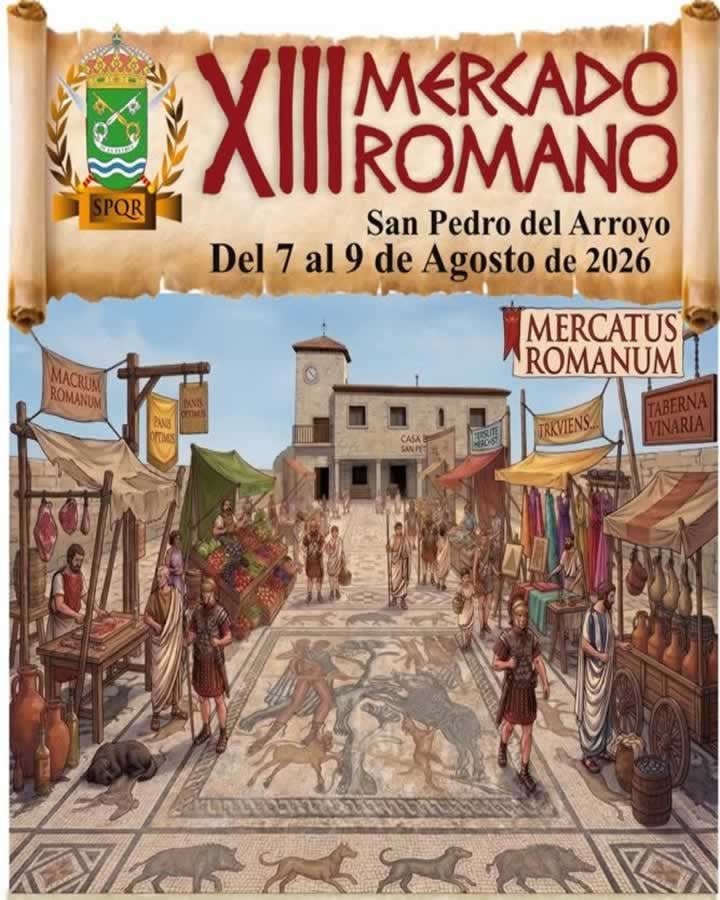 Mercado Romano de San Pedro del Arroyo (Ávila) 2026