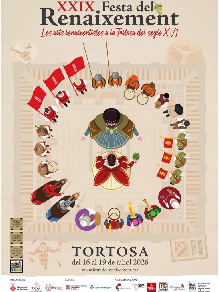 Mercado de la XIX Festa del Renaixement en Tortosa (Tarragona) 2026
