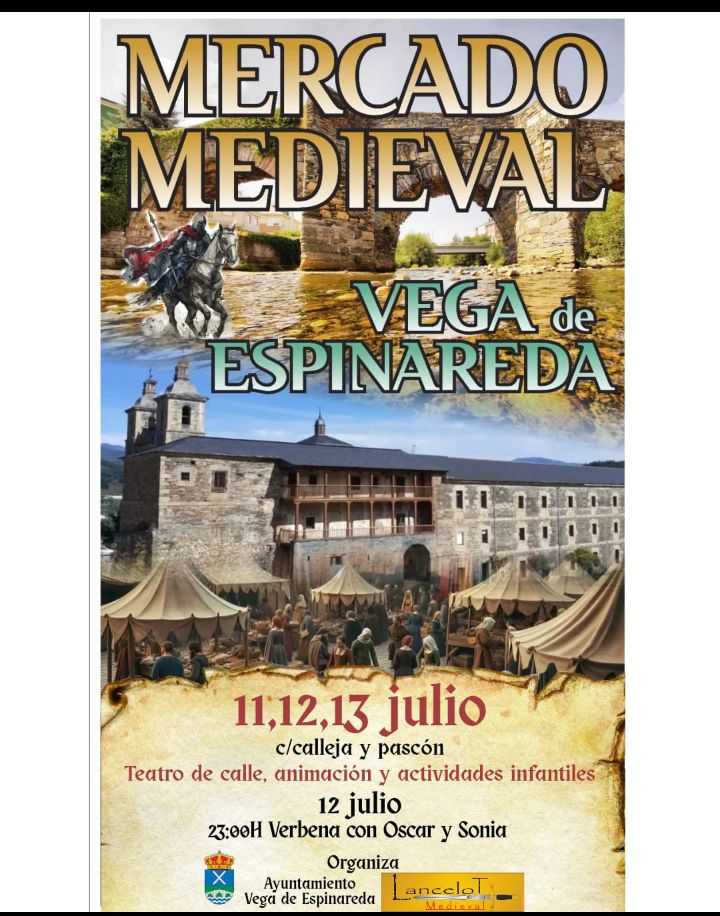Mercado Medieval de Vega de Espinareda (León) 2026