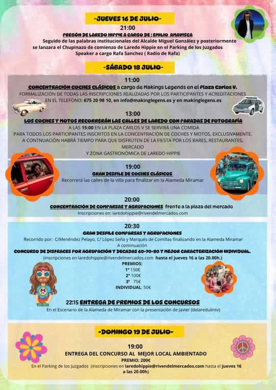 Festival Hippie de Laredo (Cantabria) 2026