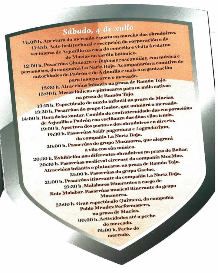 Mercado Medieval en Padrón (La Coruña) 2026