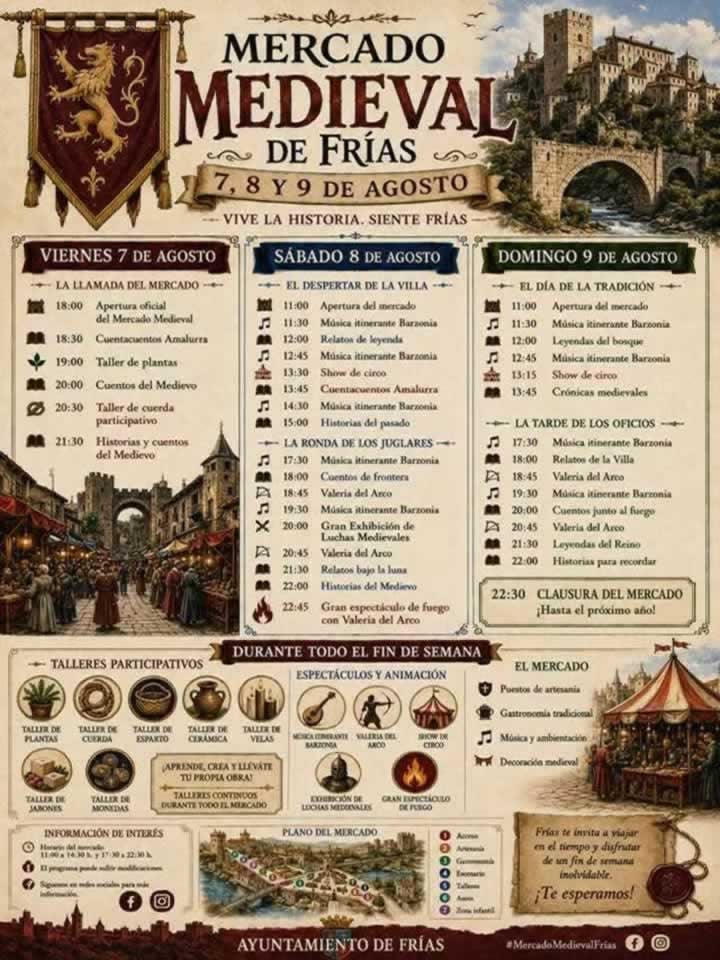 Mercado Medieval de Frías (Burgos) 2026