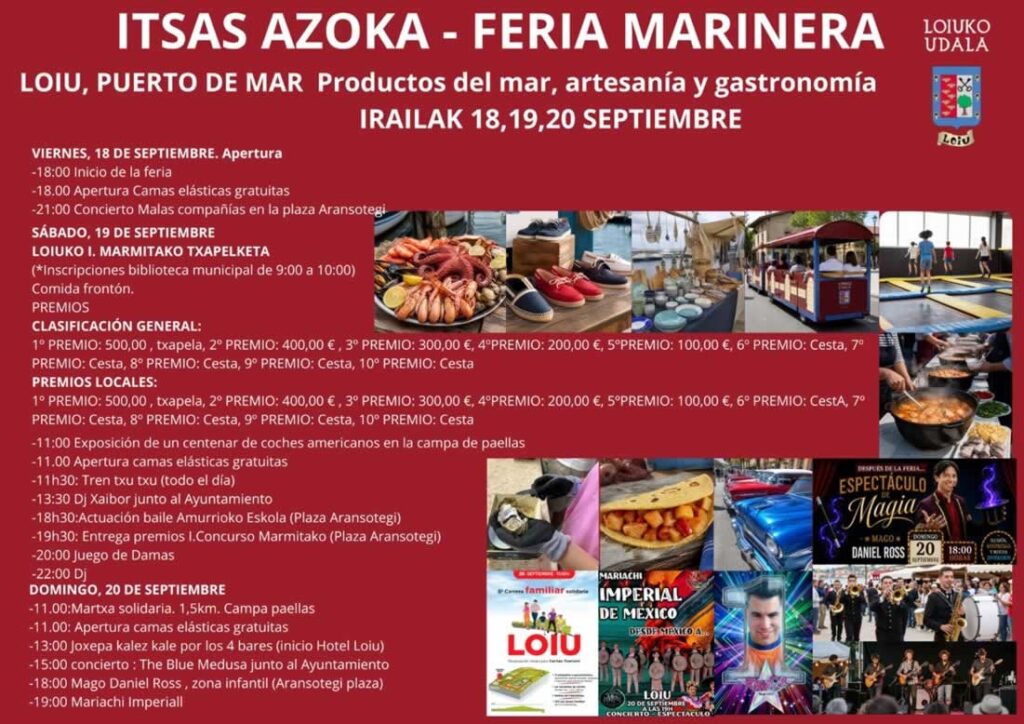 Mercado Marinero de Loiu (Vizcaya) 2026