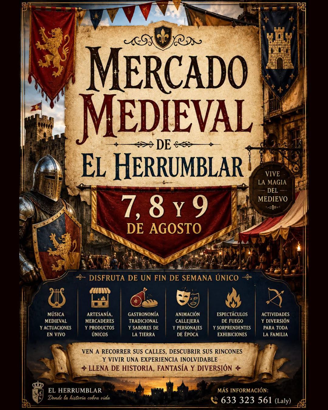 Mercado Medieval de El Herrumblar (Cuenca) 2026