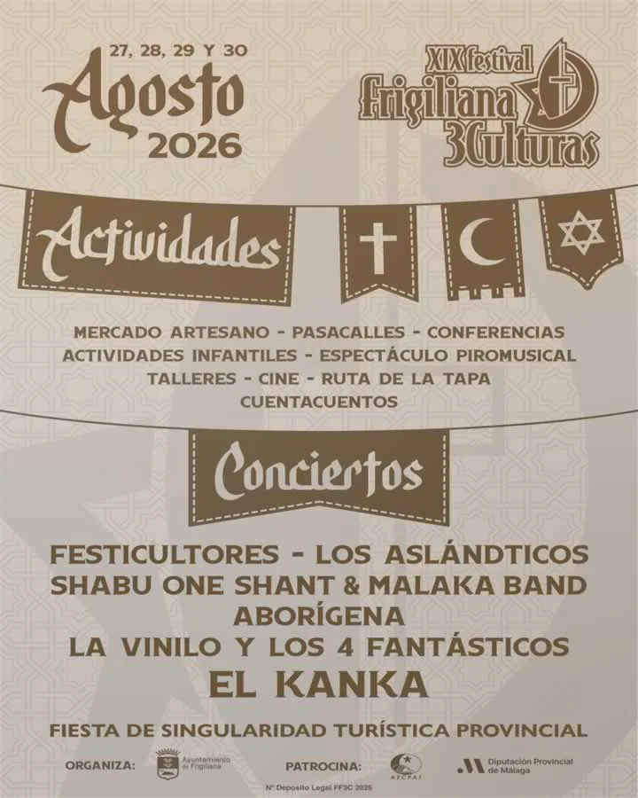 Festival Frigiliana 3 Culturas de Frigiliana (Málaga) 2026