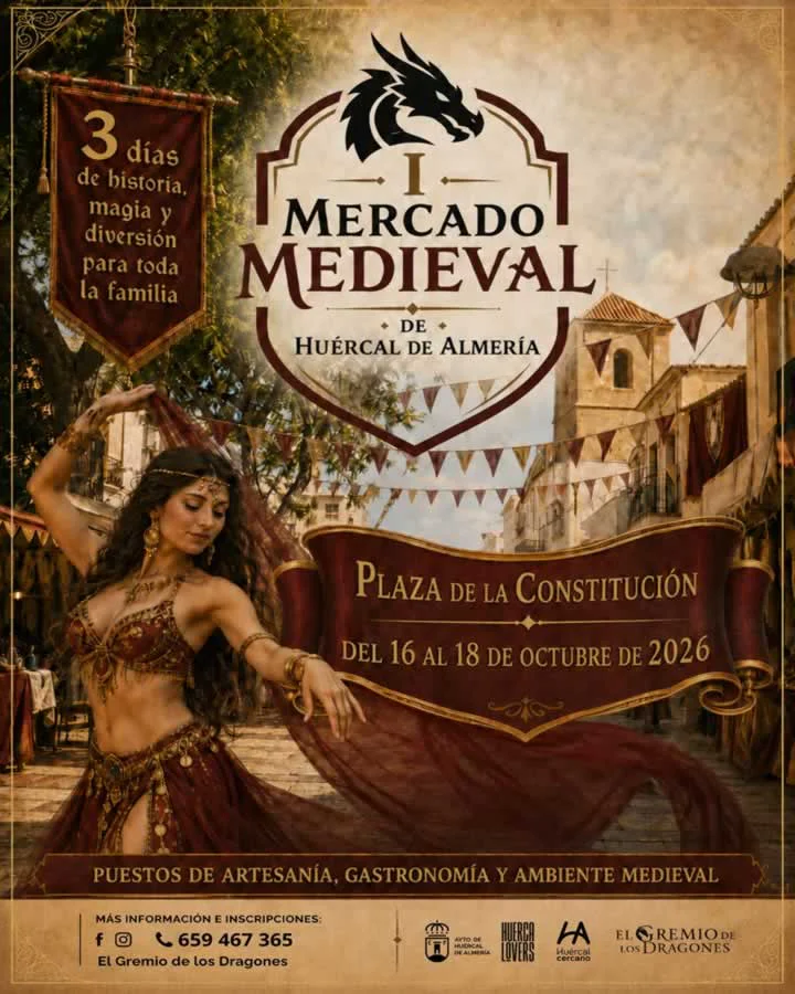 Mercado Medieval de Huércal de Almería (Almería) 2026