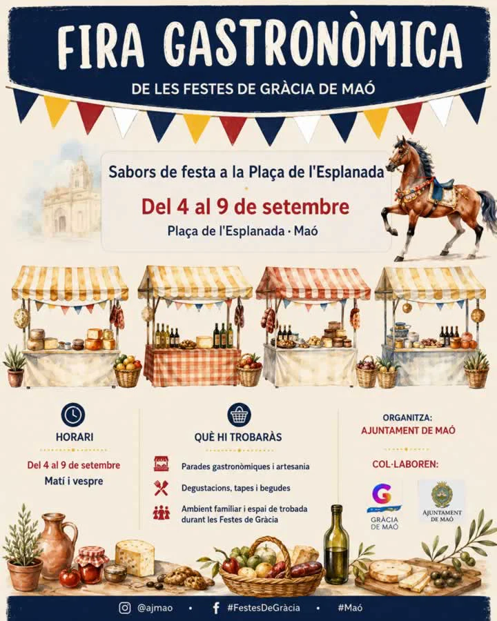 Feria Gastronómica de Maó (Baleares) 2026