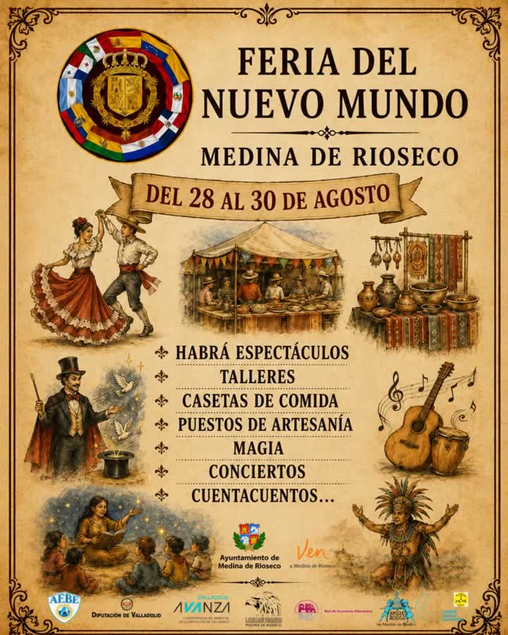 Feria del Nuevo Mundo de Medina de Rioseco (Valladolid) 2026