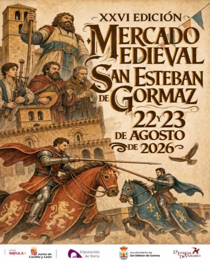 XXVI Mercado Medieval de San Esteban de Gormaz (Soria) 2026