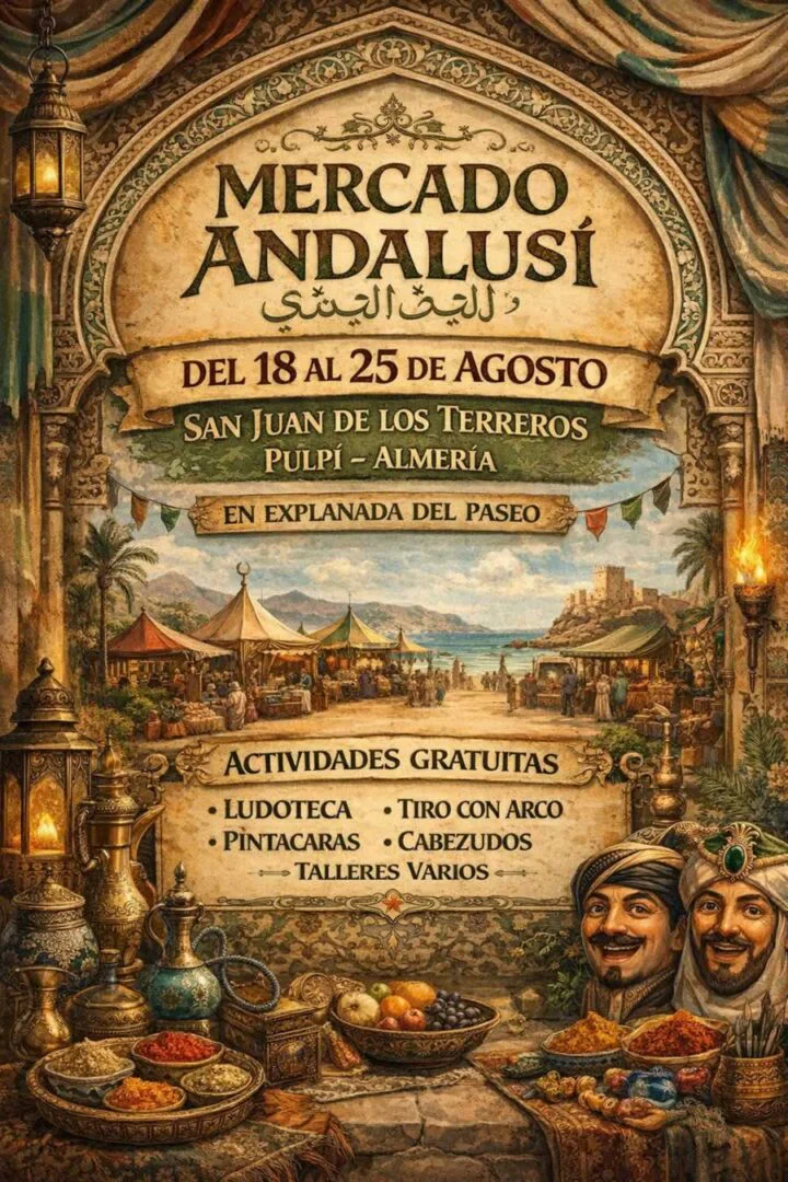 Mercado Andalusí en San Juan de los Terreros (Almería) 2026