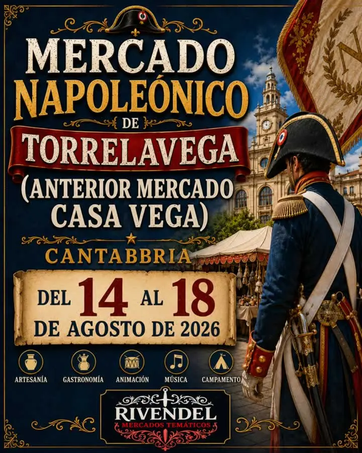 Mercado Napoleónico de Torrelavega (Cantabria) 2026