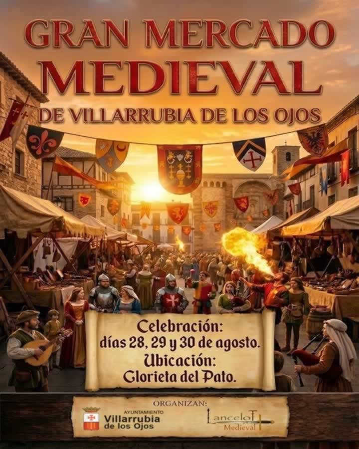Gran Mercado Medieval de Villarrubia de los Ojos (Ciudad Real) 2026