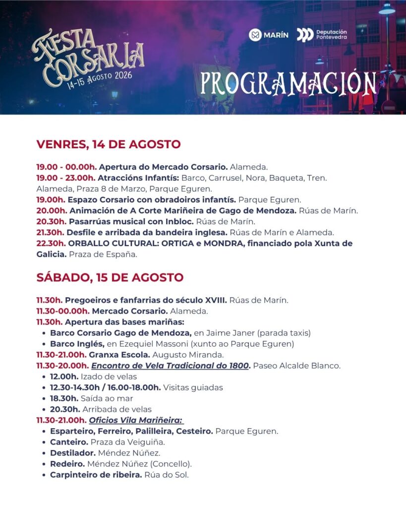 Mercado Pirata de Marín (Pontevedra) 2026
