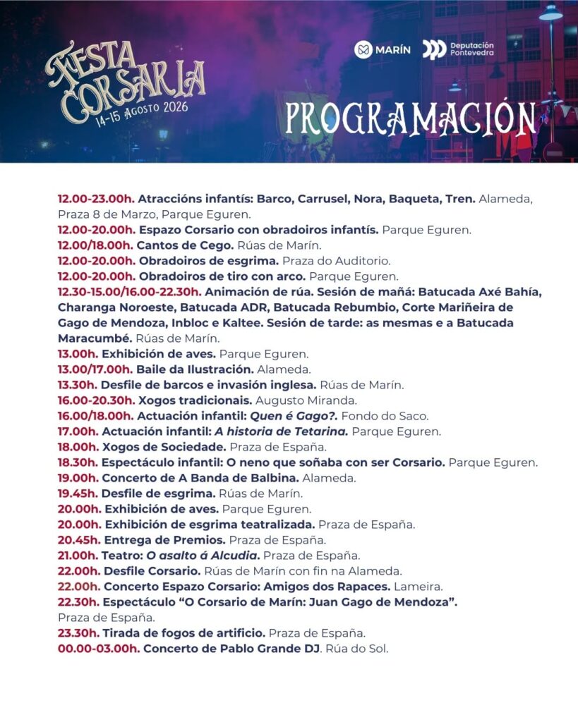 Mercado Pirata de Marín (Pontevedra) 2026