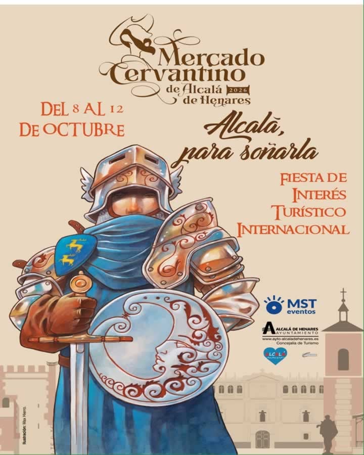 Mercado Cervantino de Alcalá de Henares (Madrid) 2026