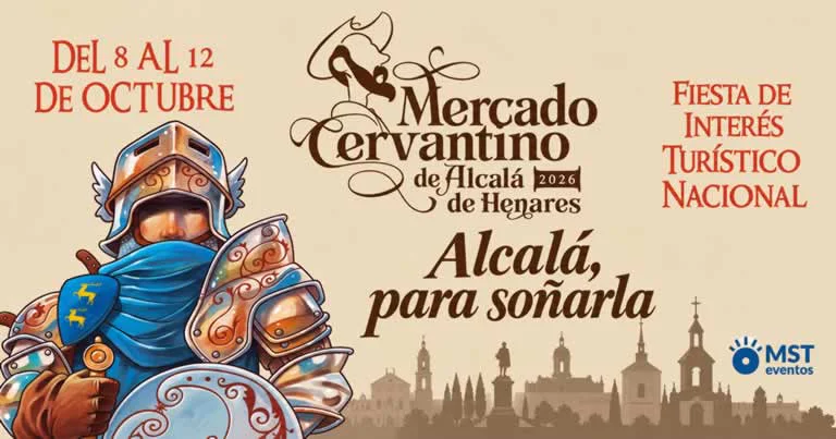 Mercado Cervantino de Alcalá de Henares (Madrid) 2026