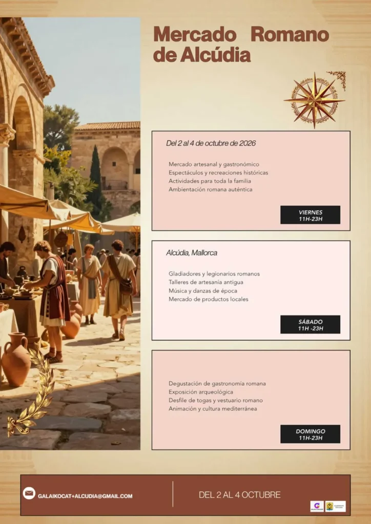 Mercado Romano de Alcúdia (Mallorca) 2026
