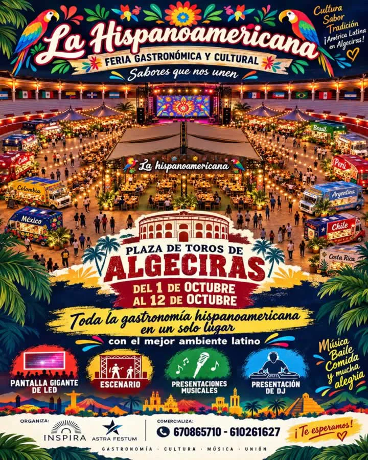 Feria Gastronómica La Hispanoamericana Algeciras (Cádiz) 2026