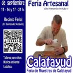 Feria de Artesanía de Autor de Calatayud (Zaragoza) 2026