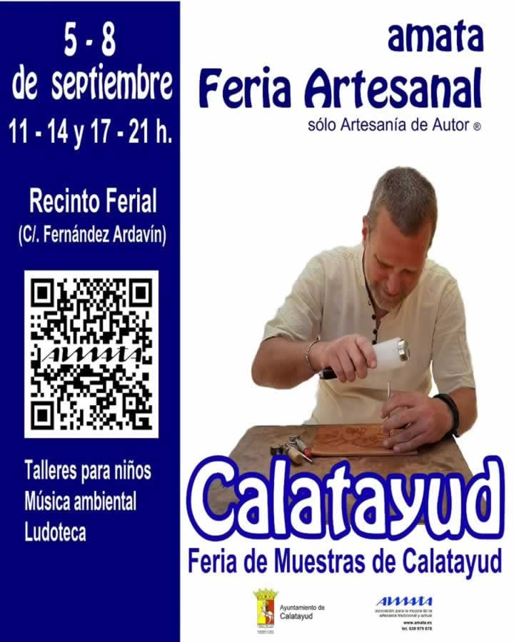Feria de Artesanía de Autor de Calatayud (Zaragoza) 2026