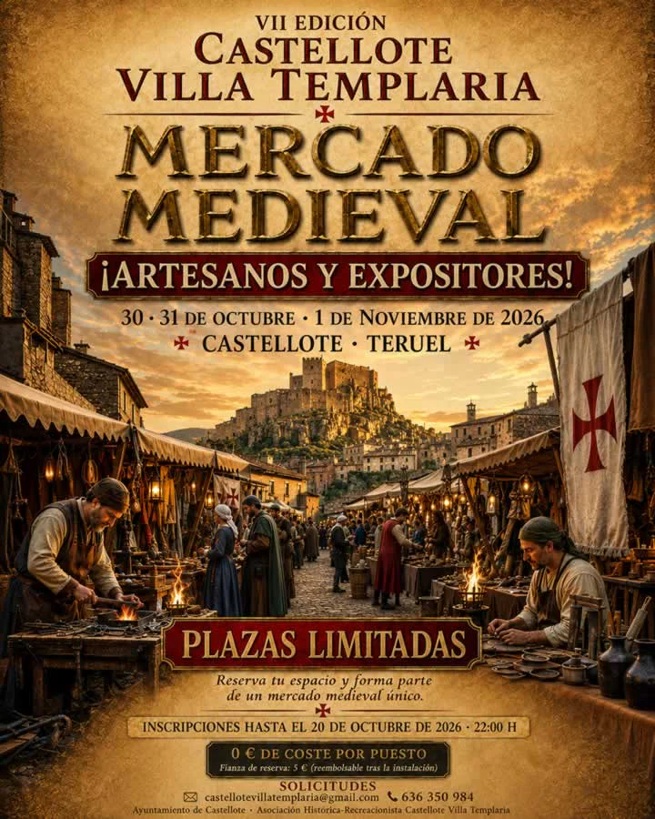 Villa Templaria en Castellote (Teruel) 2026