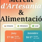 Mercado de Artesanía y Alimentación en Santa Coloma de Gramanet (Barcelona) 2026