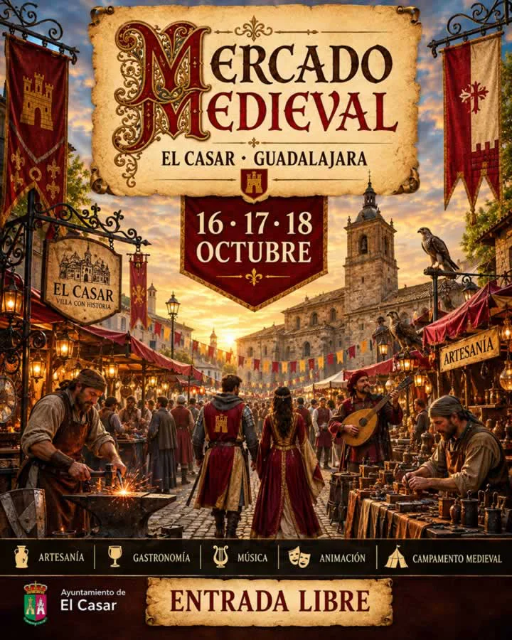 Mercado Medieval de El Casar (Guadalajara) 2026