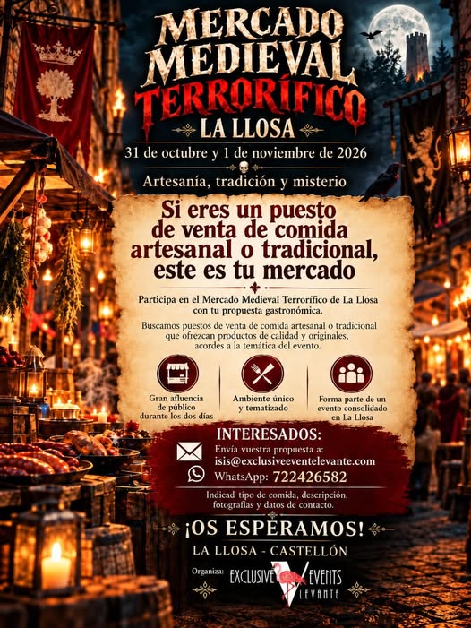 Mercado Medieval de La Llosa (Castellón) 2026