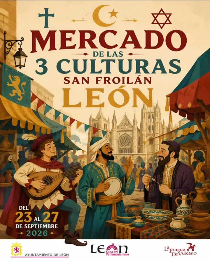 Mercado Medieval de las Tres Culturas de León 2026
