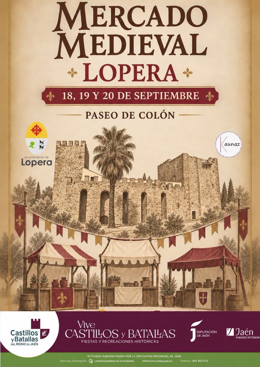 Mercado Medieval de Lopera (Jaén) 2026
