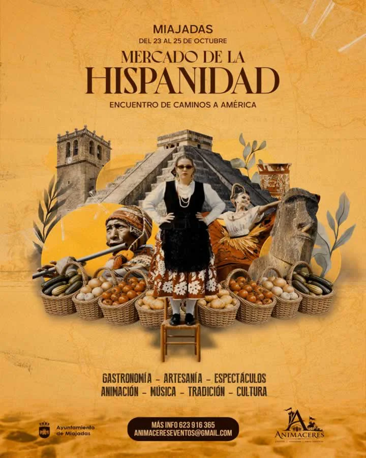 Mercado de la Hispanidad en Miajadas (Cáceres) 2026