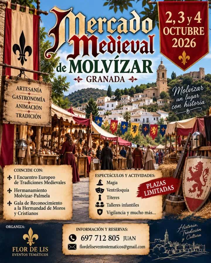 Mercado Medieval de Molvízar (Granada) 2026