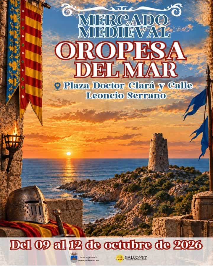 Mercado Medieval de Oropesa del Mar (Castellón) 2026
