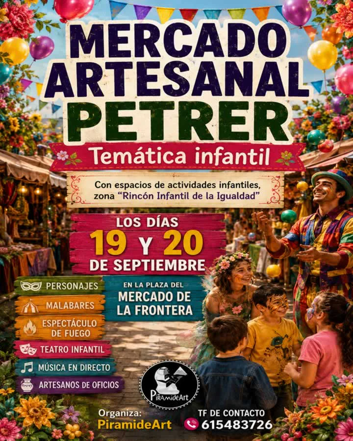 Mercado Artesanal de Petrer (Alicante) 2026