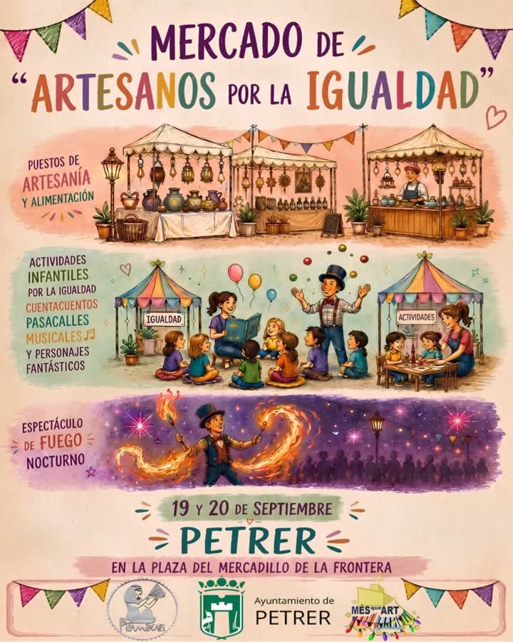 Mercado Artesanal de Petrer (Alicante) 2026