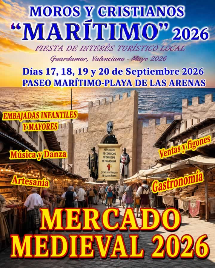 Feria Medieval en la Playa de las Arenas de Valencia 2026