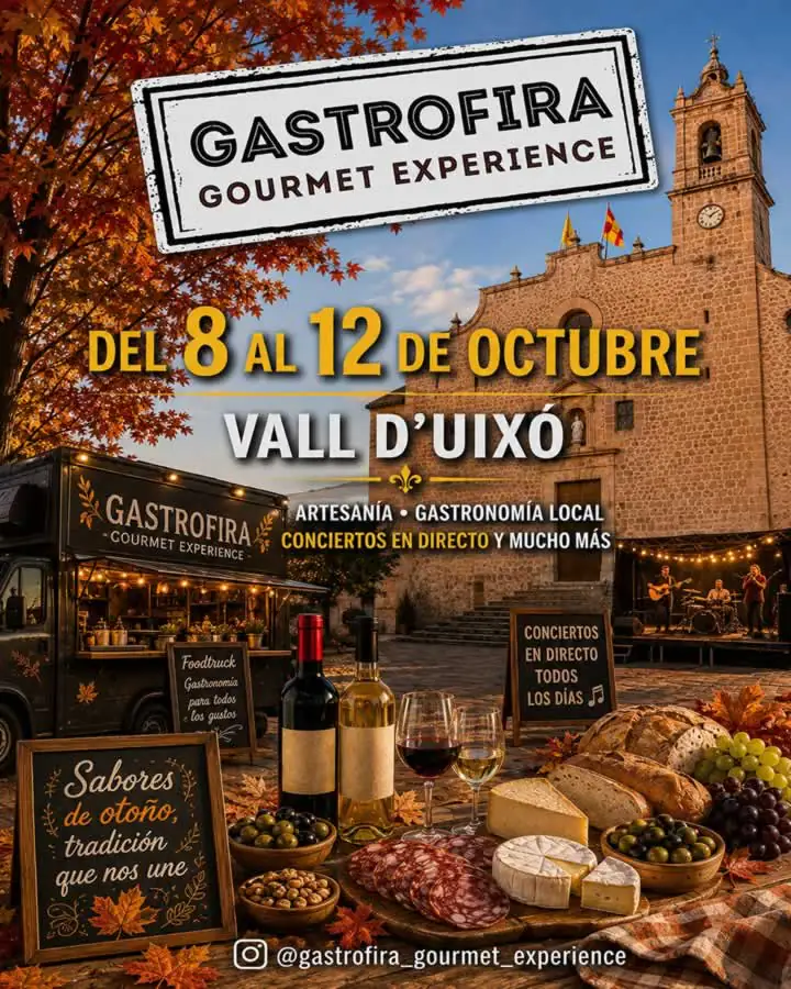 Gastrofira Gourmet Experience en La Vall d’Uixó (Castellón) 2026