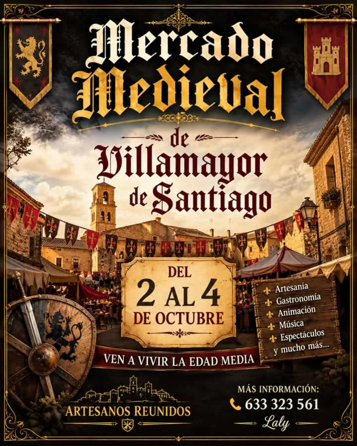 Mercado Medieval de Villamayor de Santiago (Cuenca) 2026