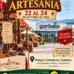 Mercado de Artesanía Gorbeia en Zigoitia (Álava) 2026