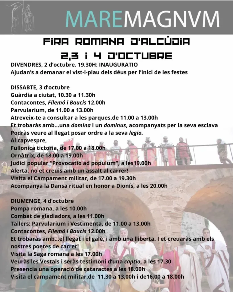 Mercado Romano de Alcúdia (Mallorca) 2026