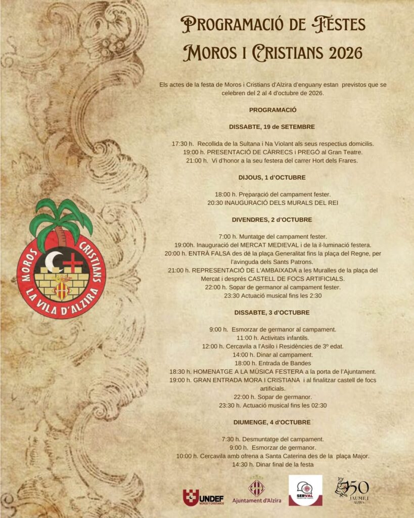 Mercado Medieval de Alzira 2026