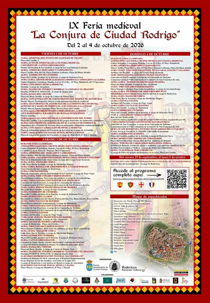 IX La Conjura de Ciudad Rodrigo (Salamanca) 2026