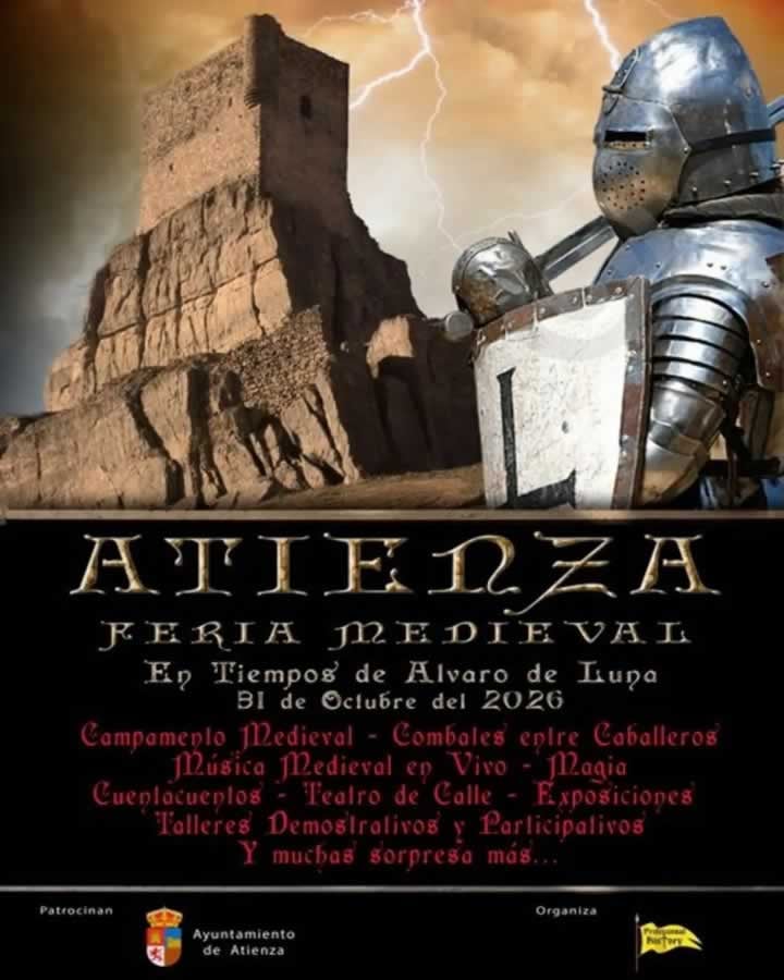 Mercado Medieval de Atienza (Guadalajara) 2026
