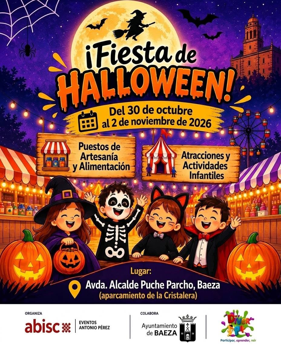 II Mercado de Halloween de Baeza (Jaén) 2026